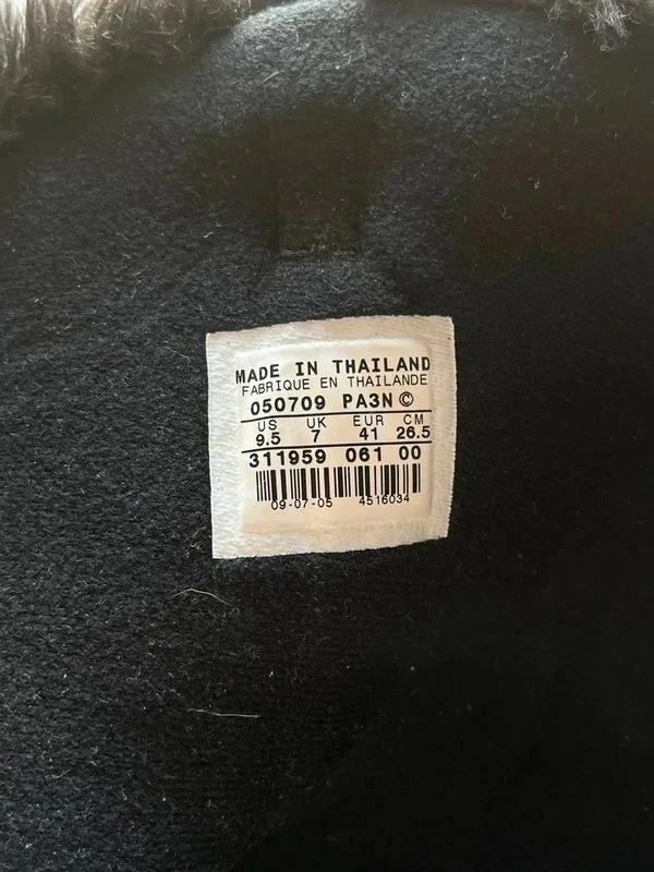 Botas de ante vintage Nike 2005 para mujer, negras con detalles en rosa, con pompones y cremallera lateral, talla 41EU – photo 14